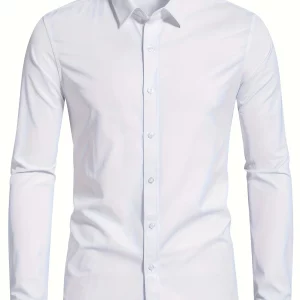 Chemise à manches longues, tissu de haute qualité